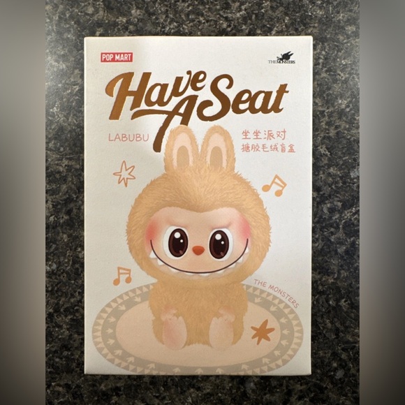 POP MART - Have A Seat Labubu Blind Box - AUTHENTIC - Picture 1 of 2